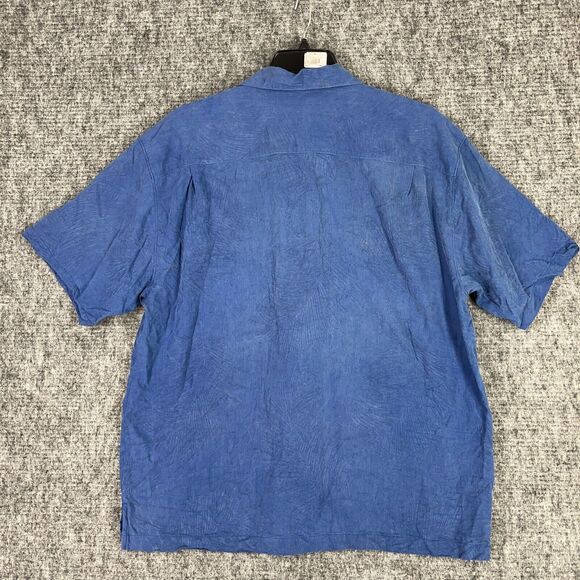TOMMY BAHAMA SHIRT MENS XL SILK HAWAIIAN RESORT CLUB BEACH CAMP CABANA LOUNGE - Picture 2 of 10